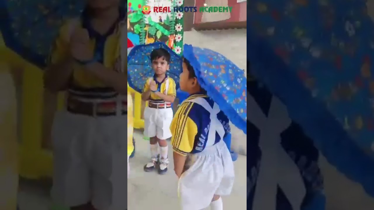 Rainy Day Celebration at Real Roots Academy | Kids Dancing, Splashing & Learning Fun!