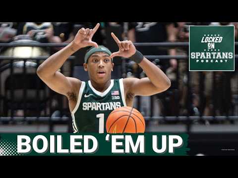 INSTANT REACTION: MSU basketball earns WIN OF THE YEAR at Purdue; Is Tom Izzos team back to ROLLING?