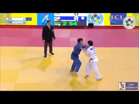 Judo 2014 Grand Slam Paris: Nakaya (JPN) - Fernandes (POR) [-73kg]