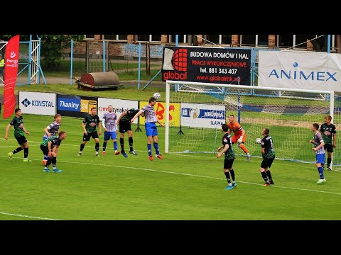 Jeziorak Iława - Błękitni Orneta 2:1 (1:0) - gole z meczu 30. kolejki forBET IV ligi, 29.05.2021