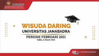 Download lagu [LIVE] Wisuda Sarjana & Pascasarjana Periode Februari 2021 Universitas Janabadra mp3