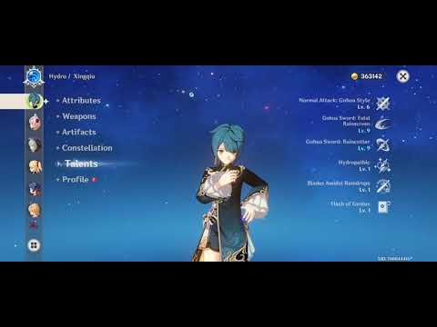 My insane Xingqiu heavy dps build.