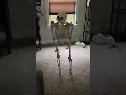 Falling skeleton meme #funny #meme #goofyahh #short