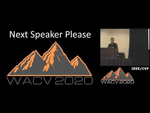 WACV20: Oral 2B: Object Recognition 1
