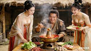 貧しい青年が古代で火鍋店を開き、現代的なビジネス感覚で成功を重ね、ついには王女を娶る。 #見逃し配信 #ショートドラマ #人気ショートドラマ