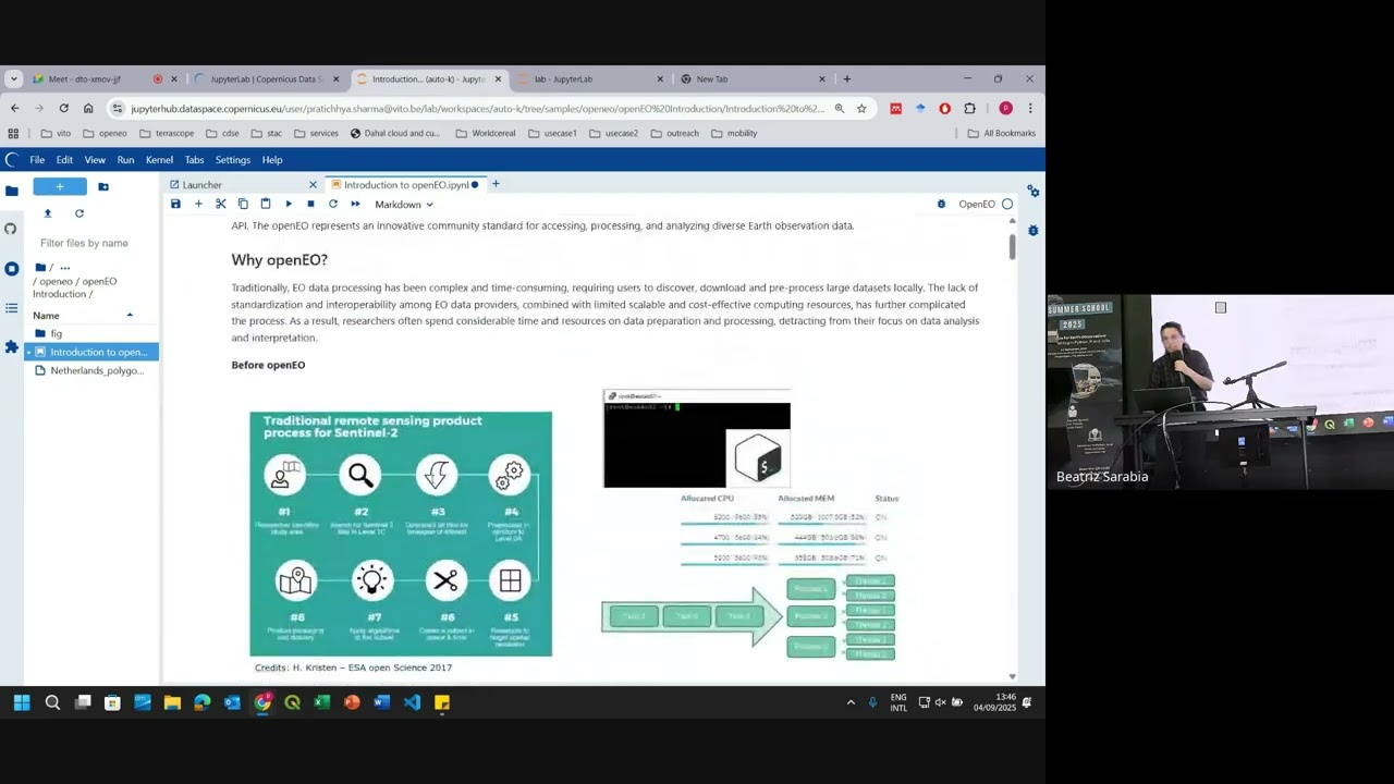 Pratichhya Sharma: Advanced EO Workflows with Custom Functions in openEO within CDSE