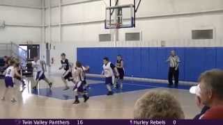 preview picture of video 'Twin Valley VS Hurley - 2013 Basketball Championship'
