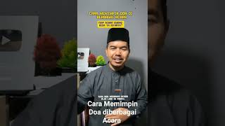 Download lagu Cara memimpin Doa diberbagai Acara mp3