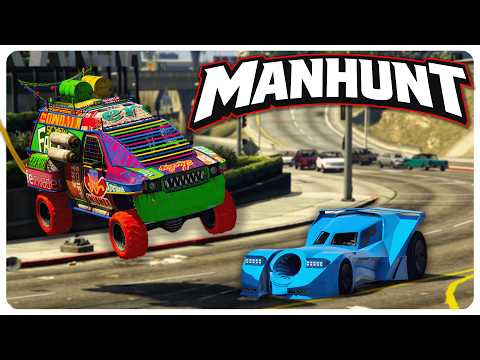 8 VS 1 GTA V MANHUNT