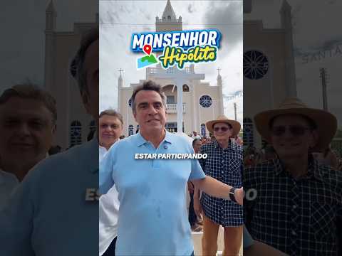 Ciro Nogueira - Cavalgada e Missa na Festa do Vaqueiro e do Agricultor de Monsenhor Hipólito - PI
