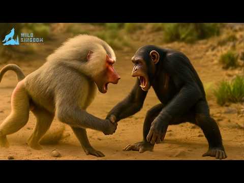 Savage Africa: The Deadly Battle Between Baboons and Chimpanzees #naturedocumentary | Wild Kingdoom