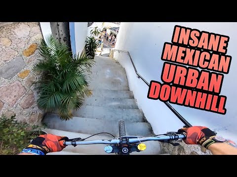 INSANE MEXICAN URBAN DOWNHILL - GoPro RACE RUN