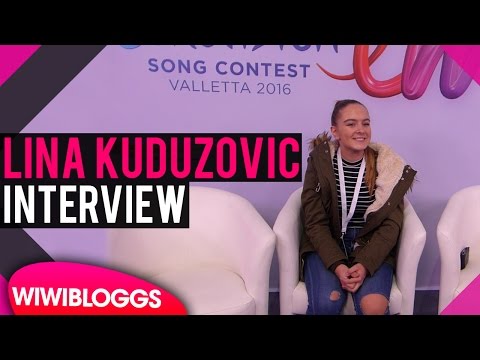 Interview: Lina Kuduzovic @ Junior Eurovision 2016  | wiwibloggs