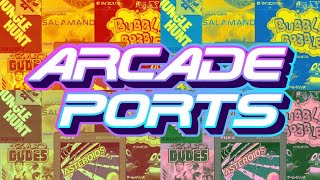 Arcade Ports - Amstrad,Commodore 64,Intellivision,NES,Pico 8,Sharp X68000