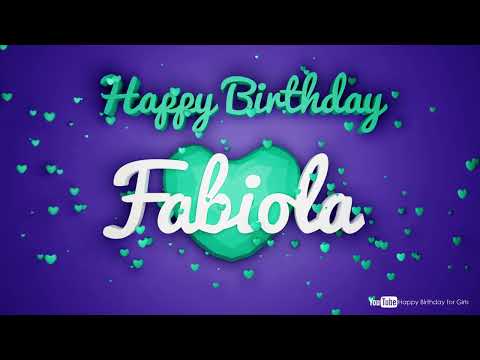 Fabiola #birthday #special #video #Fabiola #wishes Happy birthday song - Happy birthday to you