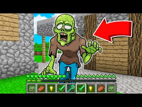 1 GÜNLÜĞÜNE ZOMBİ OLMAK - Minecraft