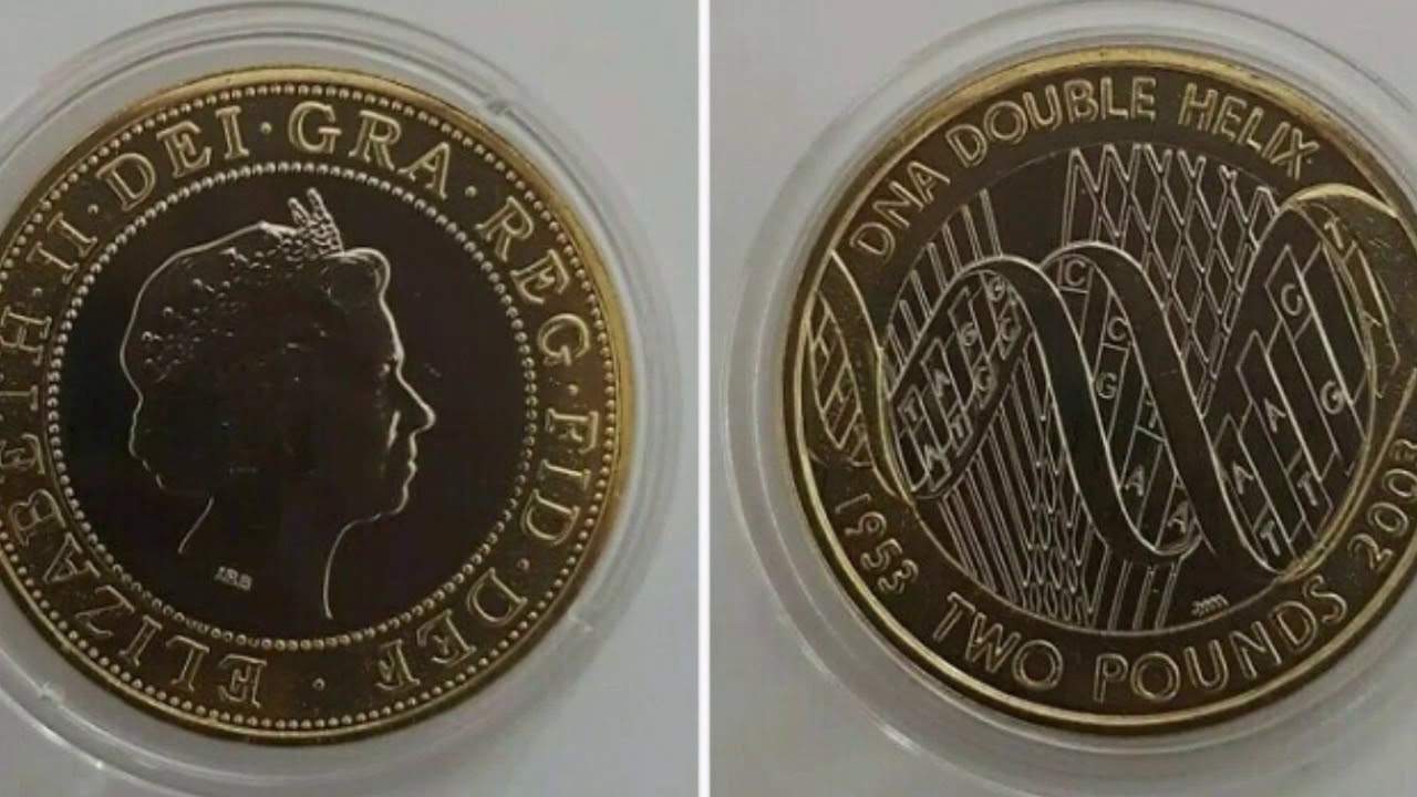 Watch video UK 2003 DNA Double Helix £2 Coin WORTH Now UK 2003 DNA Double Helix £2 Coin WORTH