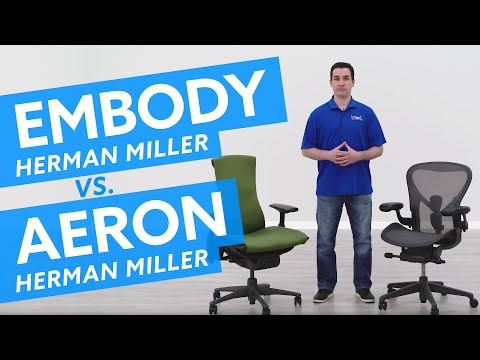 Herman Miller Aeron vs Embody Chair: Which Ergonomic Chair is Best For Me?