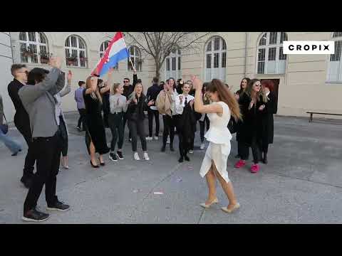 Maturanti V. gimnazije Vladimir Nazor za maškare organizirali vjenčanje