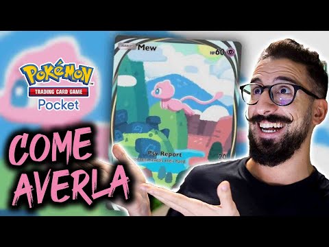 ECCO MEW!!! GUIDA SU COME OTTENERLO!! Pokémon [TCGP]Trading Card Games Pocket-ITA