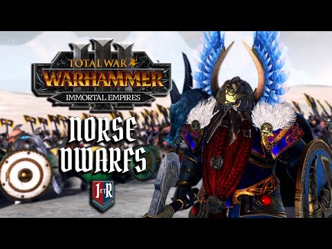 The Norse Dwarfs (Mod) - Total War: Warhammer 3 Immortal Empires - Cataph's Kraka Drak Campaign - 1