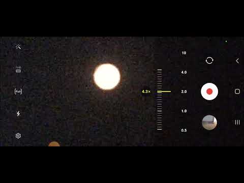 view of moon by zooming.very good #satisfying view of moon by my #mobile