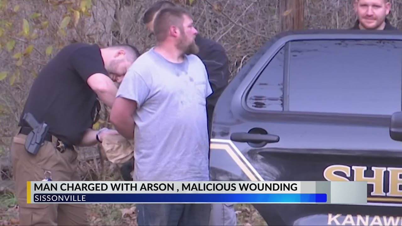 Man charged with arson, malicious wounding after Sissonville shooting