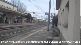 preview picture of video 'PRIMI TRANSITI DEL 2015 ALLA STAZIONE DI CAMUCIA-CORTONA'