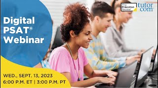 Digital PSAT Webinar | The Princeton Review | Tutor.com