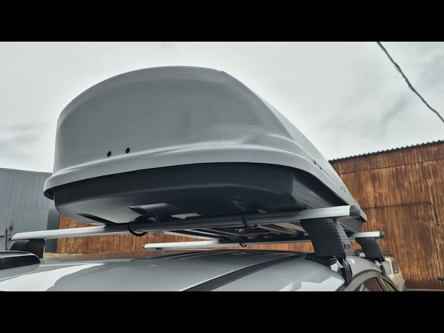 Авто бокс Niken сірий (450 л) Video 2