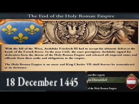 Dismantle the HRE in 1 year as #france #eu4 1.35 full gameplay