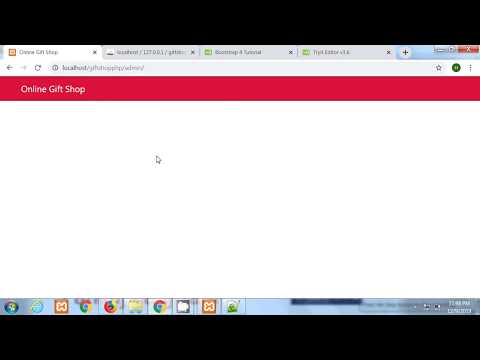 4 Online Gift Shop | PHP Project Development | Hindi | By Pankaj Panjwani