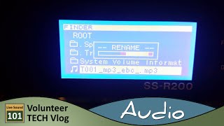 Video thumbnail for Tascam SS-R200 Basic Operration Notes by Live Sound 101