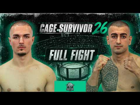Jorig Daci vs Dimitris Achilleos | FULL FIGHT | Cage Survivor 26
