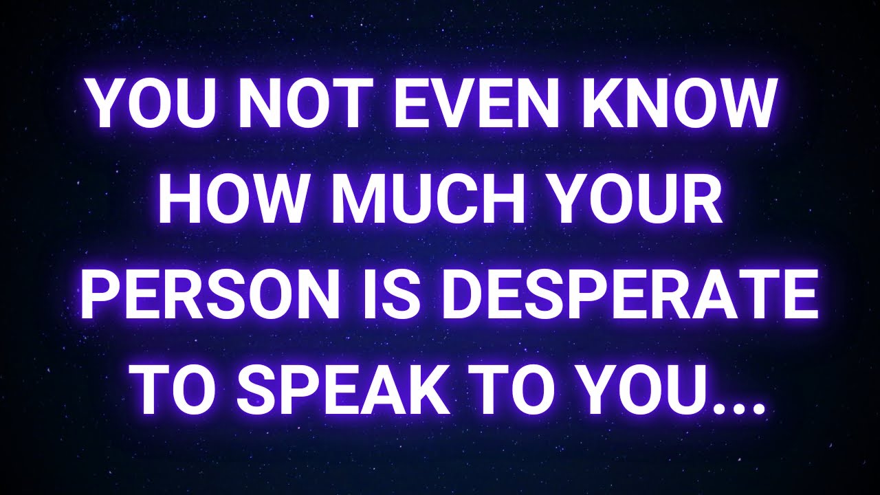 Your person is becoming obsessed with talking to you | Today God message