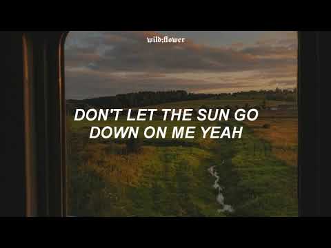 George Michael, Elton John - Don't Let The Sun Go Down On Me (Lyrics)