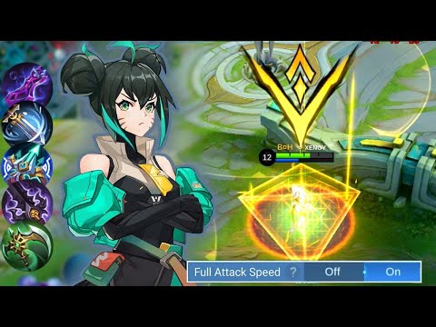 MOBILE LEGENDS WANWAN WIZARDRY DAMAGE ( HOW TO GET SAVAGE ) 💢🔥