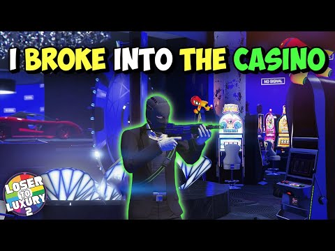 I Broke into the Casino in GTA Online | GTA Online Loser to Luxury S2 EP 18