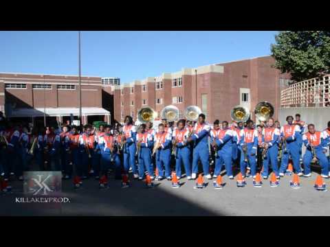 Hunters Lane High School Marching Band - Back Up - 2015