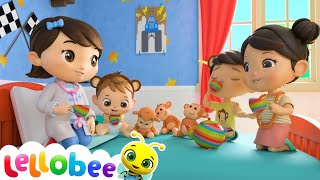 5 Little Monkeys Jumping on The Bed | BRAND NEW! | Baby Songs | Nursery Rhymes | Little Baby Bum