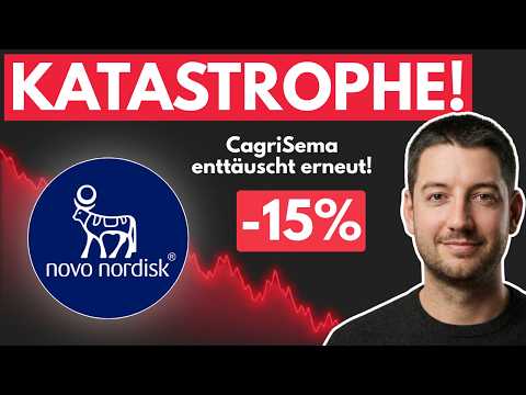 Novo Nordisk Aktie crasht erneut um 15%! Das mache ich JETZT!