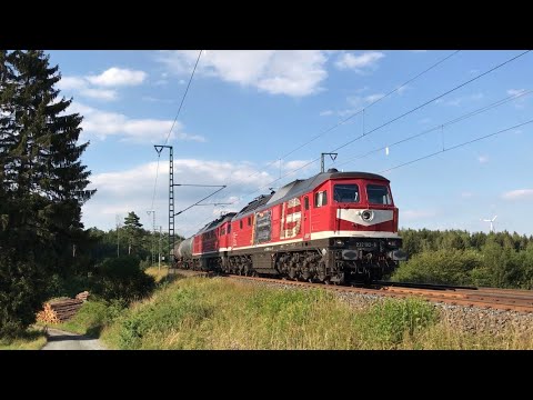 Mit der Ludmilla durchs Vogtland - BR 232 im Einsatz