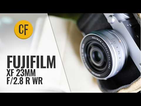 Video thumbnail for Fujifilm Fujinon XF 23 mm f/2.8 R WR review 1