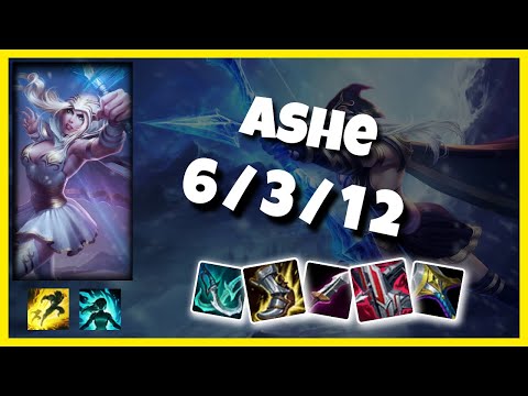 Ashe 11.5 Gameplay Challenger Replay Bot Lane - S11 (6/3/12) - EU