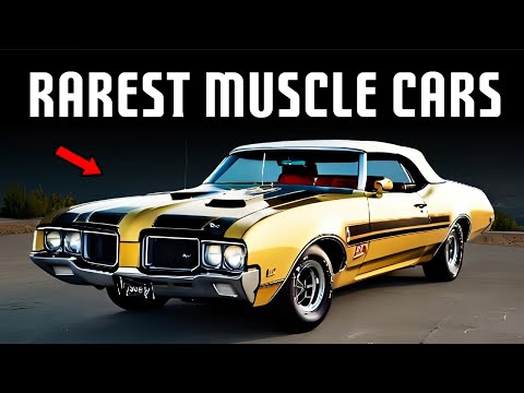 10 RAREST 1960s American Muscle Cars!