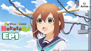 My Deer Friend Nokotan S1:E1 • Girl Meets Deer | MULTI-SUB [#ItsAnime]
