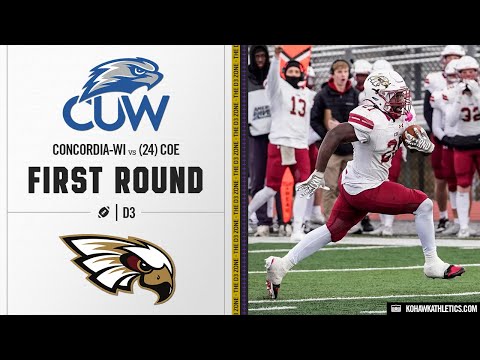 Concordia-Wisconsin vs. #24 Coe Highlights | D3 Football Playoffs 2025