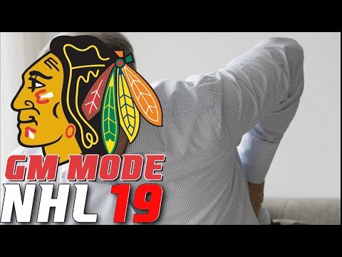 OLD MAN HAWKS - NHL 19 - GM Mode Commentary - Chicago ep. 30