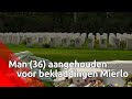 De politie hield de mogelijke bekladder van de oorlogsbegraafplaats zaterdagmorgen in alle vroegt...