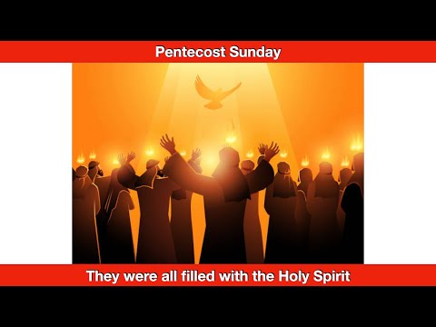 They were all filled with the Holy Spirit